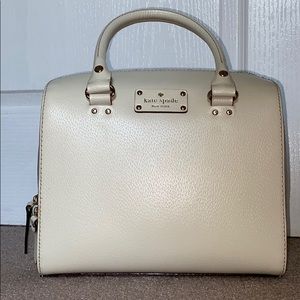Kate Spade Reiley Satchel- Pearly Off-White